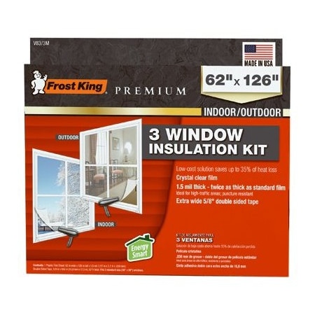 Thermwell Products 62x126 Wind Film Kit V83/3